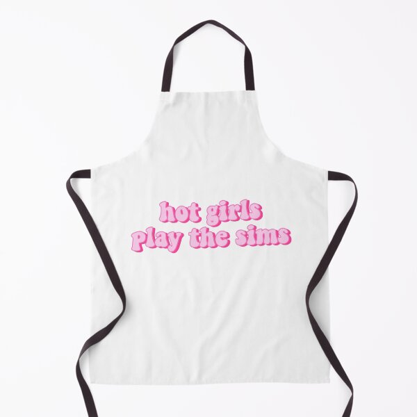 Item preview, Hot Girls Play Sims Pink Quote designed and sold by kellynicmac.