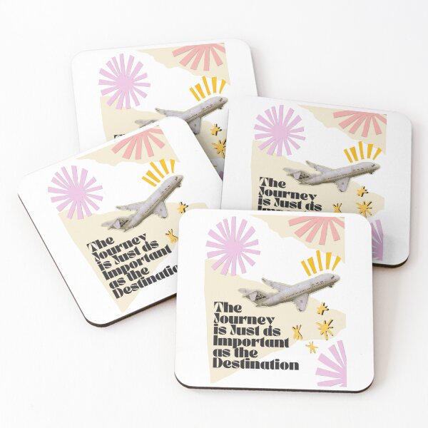 Item preview, The Journey is Just as Important as the Destination Motivational Quotes designed and sold by digifaxdesign.