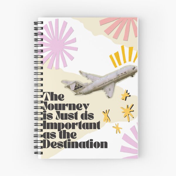Item preview, The Journey is Just as Important as the Destination Motivational Quotes designed and sold by digifaxdesign.