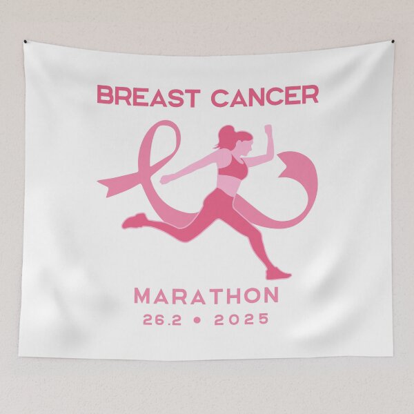 Item preview, Breast Cancer Marathon – 26.2 – 2025 designed and sold by Moritz Schwäble.