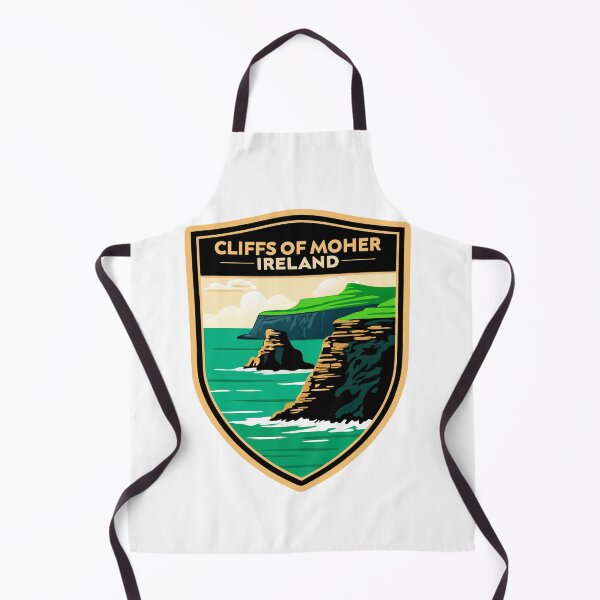 Item preview, Cliffs of Moher Travel Poster - Stunning Ireland Landscape Art designed and sold by Timegraf.