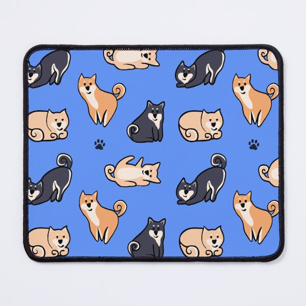 Item preview, Five Silly Shiba Dogs-Multicolor designed and sold by PinchaBoho.
