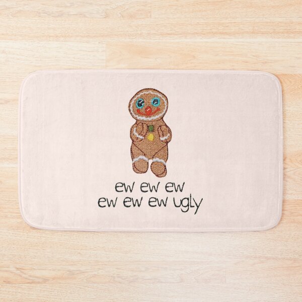 Item preview, ew ew ew ew ew ew ugly viral cookie gingerbread plush designed and sold by miss madison creates.