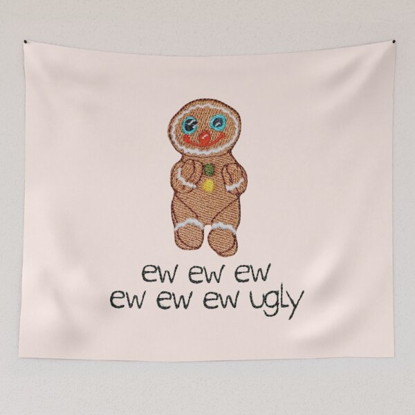 Item preview, ew ew ew ew ew ew feo peluche viral de galleta de jengibre designed and sold by miss madison creates.