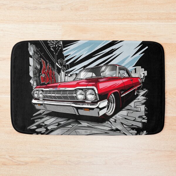 Item preview, Red 1963 Chevrolet Impala Lowrider Chevy Low Rider designed and sold by LostSolace.