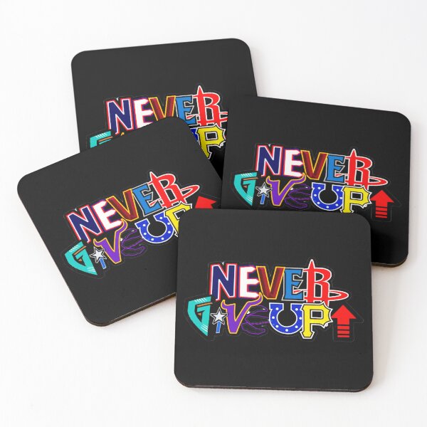 Item preview, Never Give Up designed and sold by UZRWRLD .