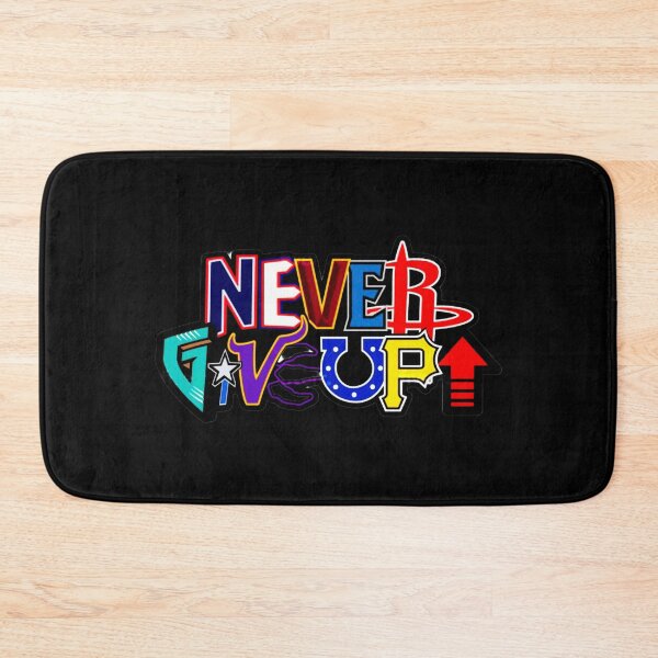 Item preview, Never Give Up designed and sold by UZRWRLD .