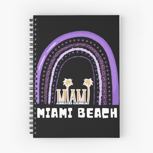 Item preview, Miami Ohio Beach OH Vintage Rainbow Retro Athletic Sports designed and sold by Miumed.