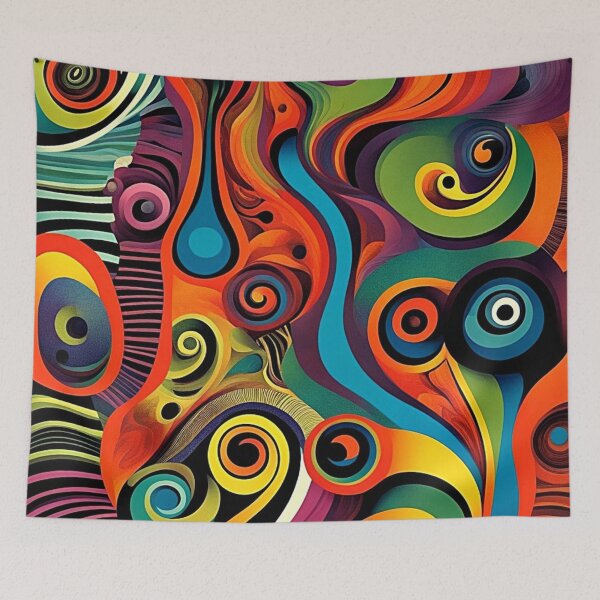 Item preview, Abstracta Psychedelica 11 designed and sold by George Hutton Hunter.