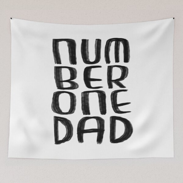 Item preview, Number one dad, No 1 dad, number one dad designed and sold by badlydrawnbabe.