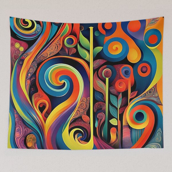 Item preview, Abstracta Psychedelica 12 designed and sold by George Hutton Hunter.