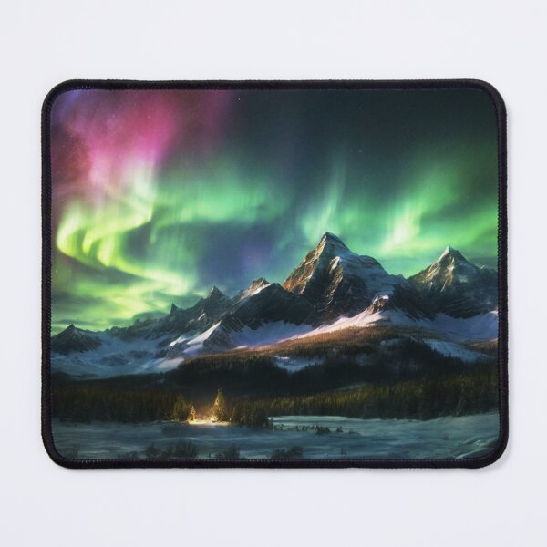 Item preview, Moutains Northen Lights designed and sold by Oliveirallan.