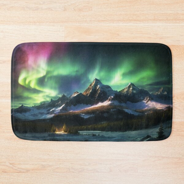 Item preview, Moutains Northen Lights designed and sold by Oliveirallan.