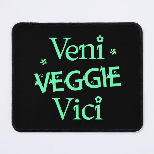 Item preview, VENI VEGGIE VICI (vegan, vegetarian) designed and sold by francoisville.