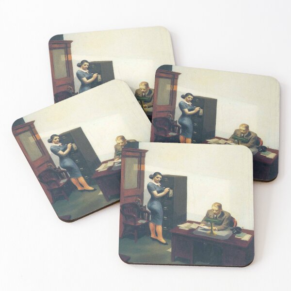 Item preview, Edward Hopper - Office At Night designed and sold by irynaartbyim.