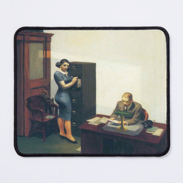 Item preview, Edward Hopper - Office At Night designed and sold by irynaartbyim.