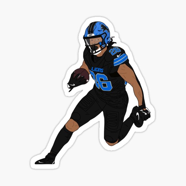 Item preview, Jahmyr Gibbs Black designed and sold by ryanclark12.
