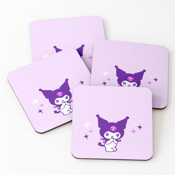 Aperçu de l'œuvre Kuromi - Jolies paillettes violettes créée et vendue par GingerGemini.