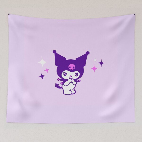 Item preview, Kuromi Cute Purple Sparkles designed and sold by GingerGemini.