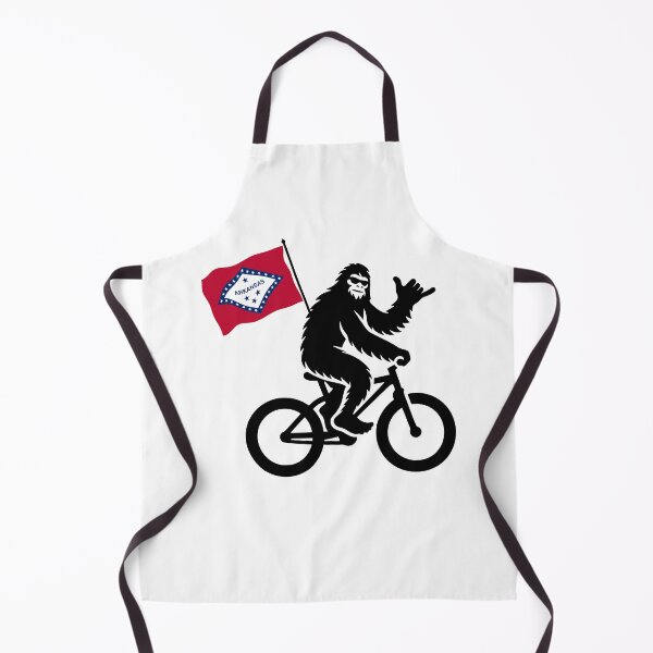 Item preview, Bigfoot Cycling Arkansas Flag designed and sold by Esskay Designs.