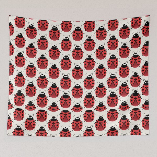 Item preview, Aesthetic ladybug pattern designed and sold by AnnDart.