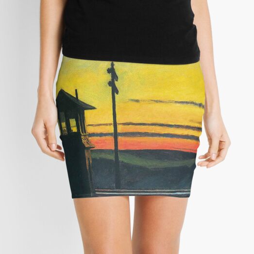 Item preview, Edward Hopper - Railroad Sunset designed and sold by irynaartbyim.