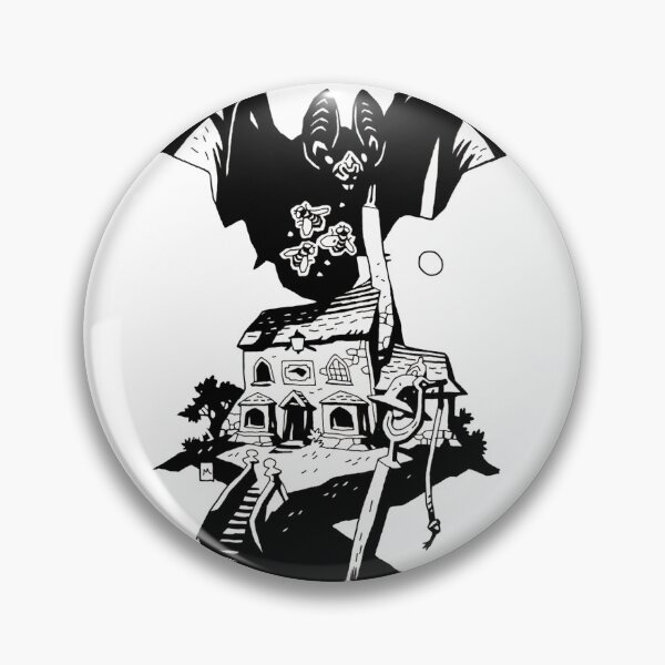 Item preview, Mignola Bats Bees and Haunted House designed and sold by woodycompton.