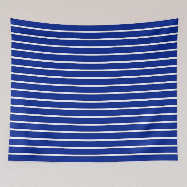 Item preview, Blue and White Stripes Design designed and sold by PatternTitan.