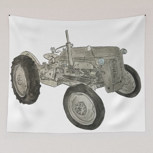 Item preview, Classic Grey Fergy Tractor designed and sold by iancoppack.