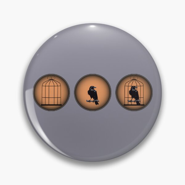 Item preview, Bird trapped in cage. designed and sold by RonnyMilleo.