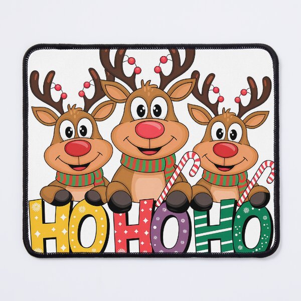 Item preview, Whimsical Reindeer with Candy Canes  designed and sold by TomxDesign.