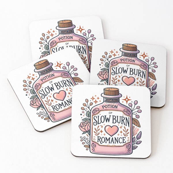 Item preview, Slow Burn Romance Potion | Booktok| SJM | Book tropes | Gifts for Book Lovers designed and sold by reader of books.
