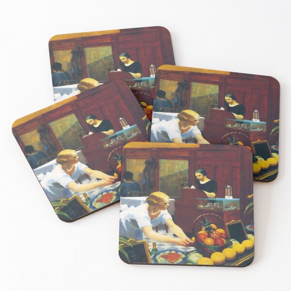 Item preview, Edward Hopper - Tables For Ladies designed and sold by irynaartbyim.