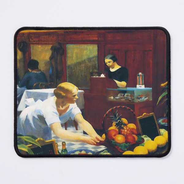 Item preview, Edward Hopper - Tables For Ladies designed and sold by irynaartbyim.