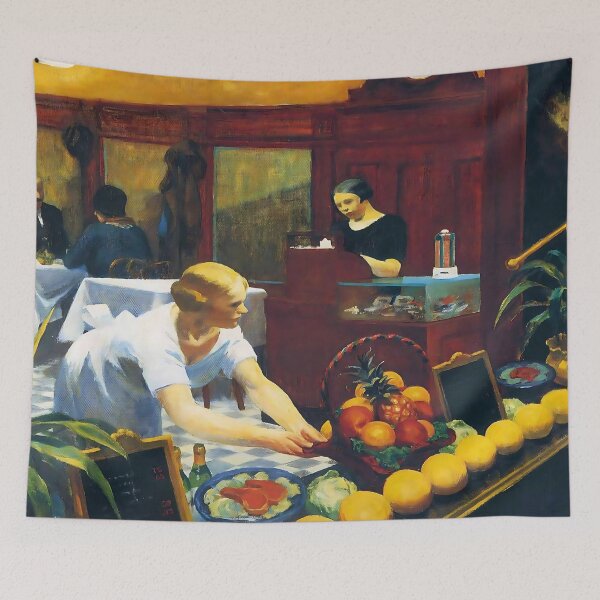 Item preview, Edward Hopper - Tables For Ladies designed and sold by irynaartbyim.