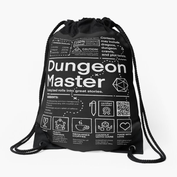 Item preview, Dungeon Master: Handle with Care | DM Survival Kit designed and sold by keyvei.