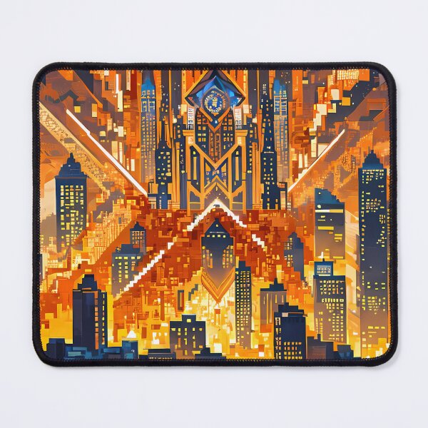 Item preview, A Boiling Cityscape Erupts Through Layered Embrace designed and sold by Emmagium.