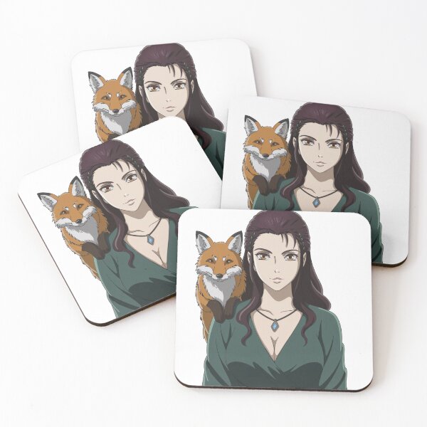 Item preview, Druid Woman With Fox Mythical Style Fantasy designed and sold by Cr320.