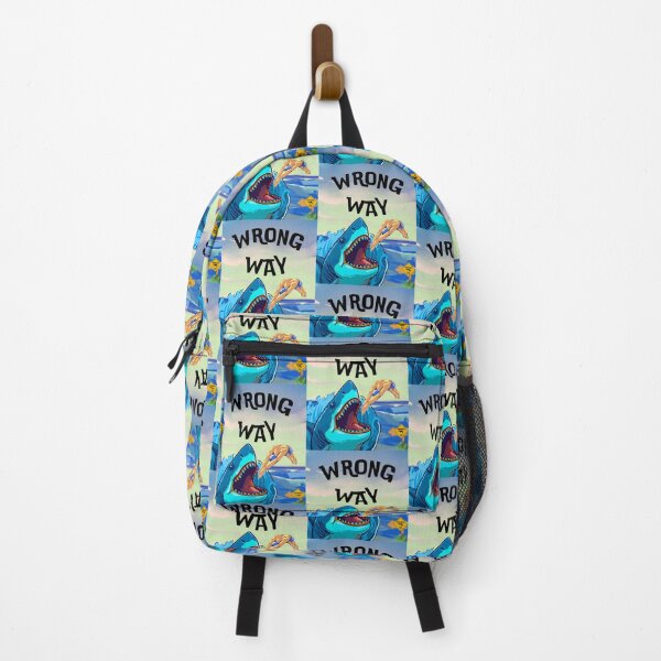 Item preview, Wrong way, shark area designed and sold by SportThreadz.