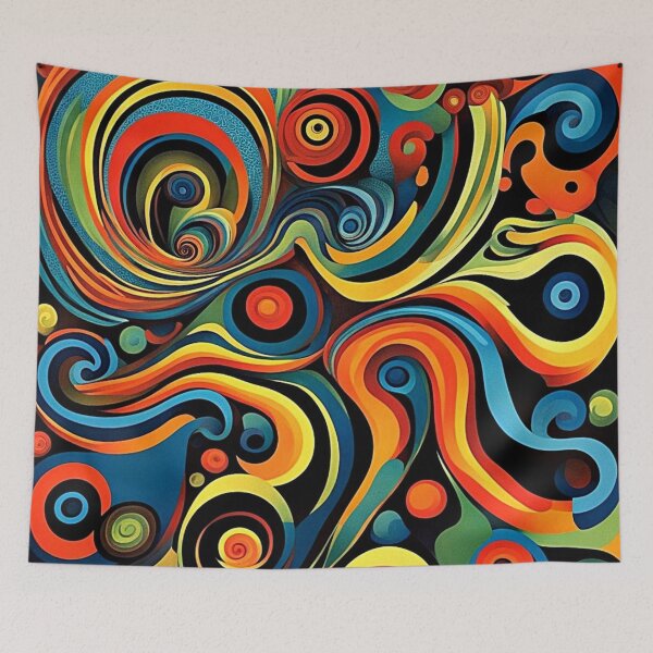 Item preview, Abstracta Psychedelica 13 designed and sold by George Hutton Hunter.