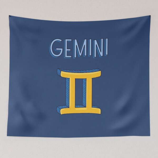 Item preview, Gemini zodiac symbol designed and sold by DesignCollectiv.