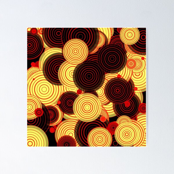 Item preview, Layered circles designed and sold by Gaspar Avila.
