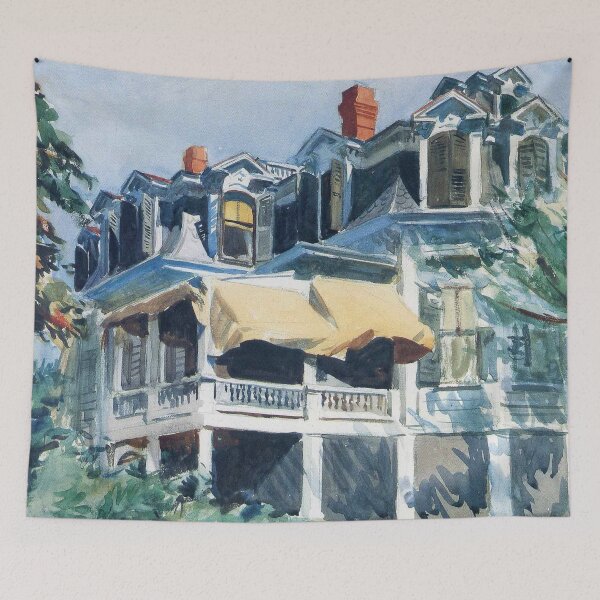 Item preview, Edward Hopper - The Mansard Roof designed and sold by irynaartbyim.