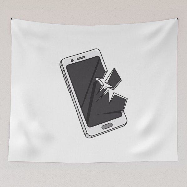 Item preview, "The Shattered Screen – A Story of Modern Mishaps" designed and sold by LostForSpace.