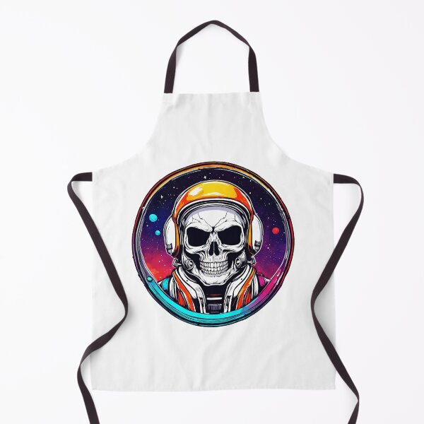 Item preview, Colorful Skull Astronaut Badge 3 designed and sold by Tom-Johnson.