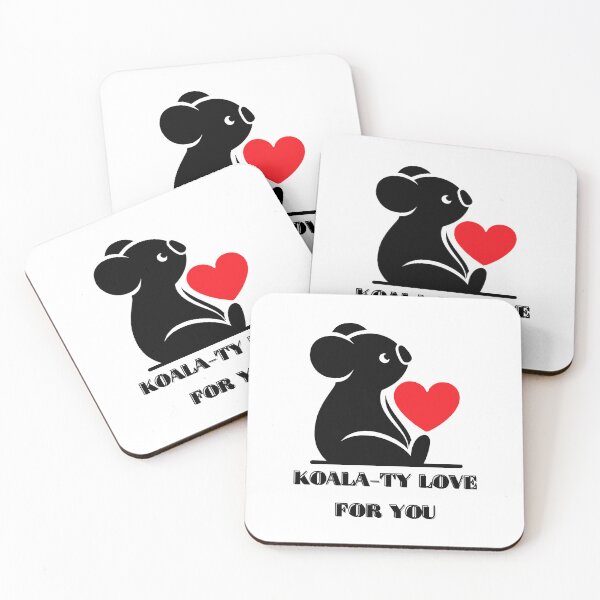 Item preview, Koala-ty Love for You, funny gifts for everyone on valentines day designed and sold by FelkMariShop.