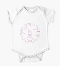 Chemistry scientific, education elements. One Piece - Short Sleeve