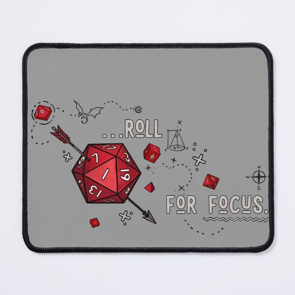 Item preview, Roll for focus | DnD but ADHD&D  designed and sold by keyvei.