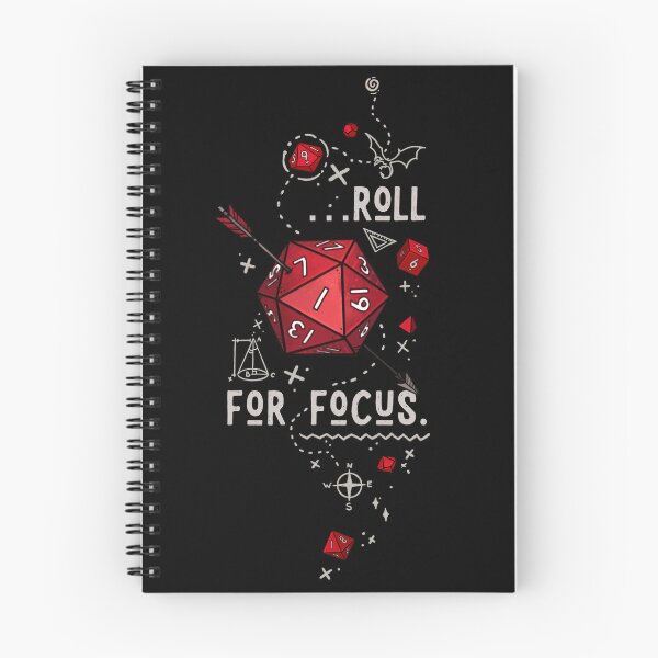 Item preview, Roll for focus | DnD but ADHD&D  designed and sold by keyvei.