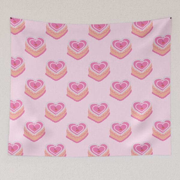 Item preview, Pink Valentine Heart Shaped Cake  designed and sold by newburyboutique.